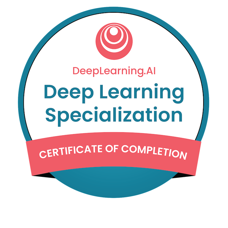 吴恩达Coursera Deep Learning专项课程毕业记录